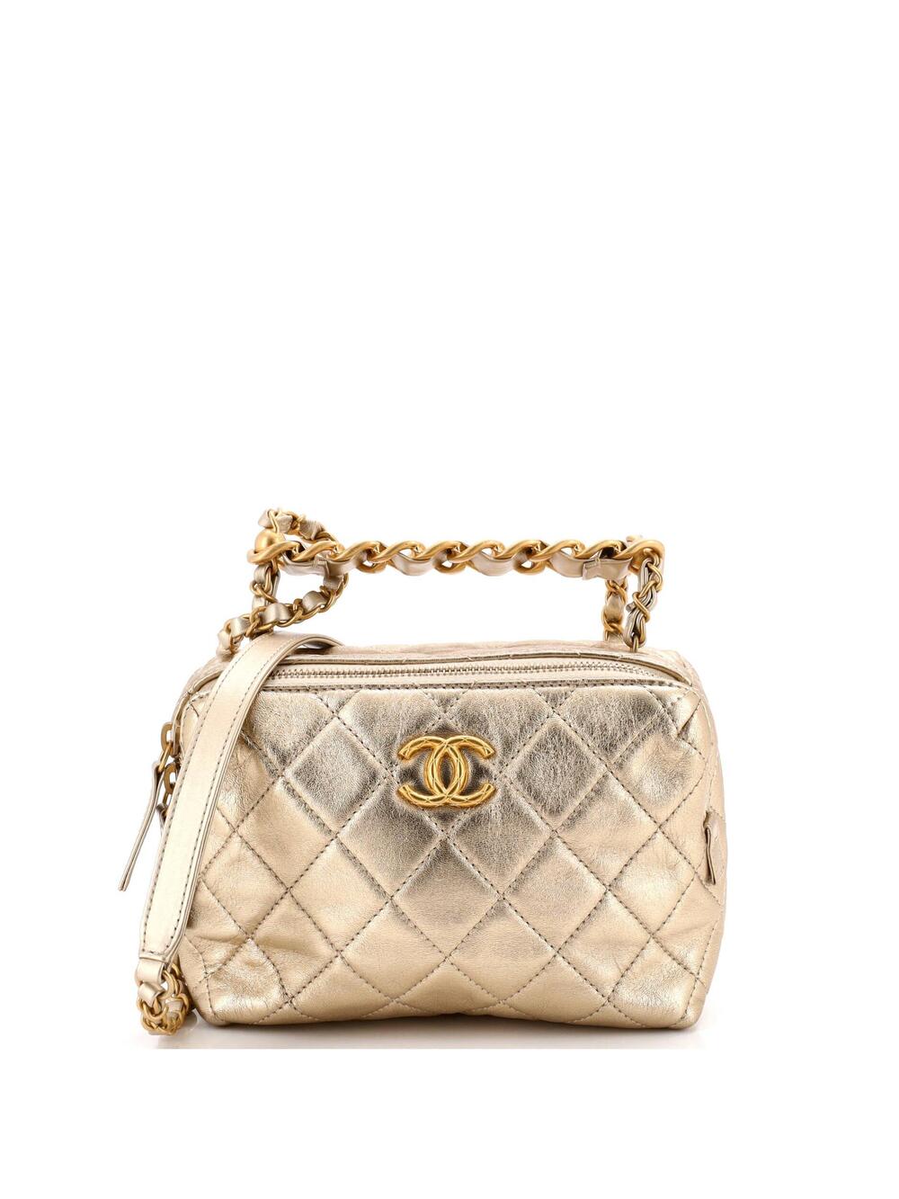 Chanel Bowling Bag Quilted Calfskin #350912C40B